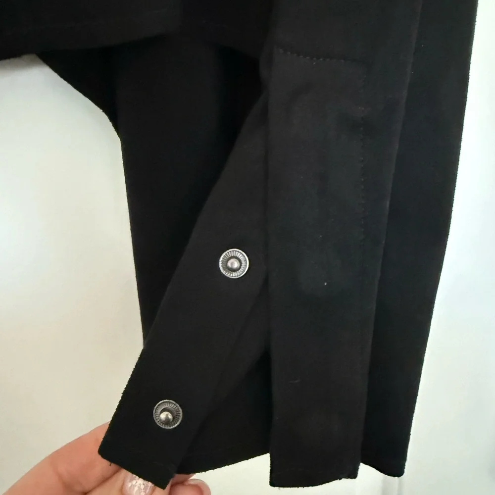 Kut from the Kloth Black Open-Front Blazer - Picture 5 of 10